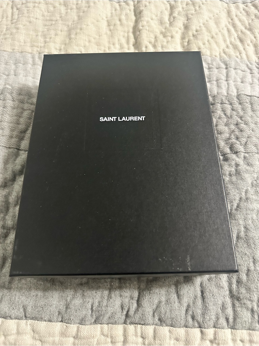 Yves Saint Laurent Black Logo Presentation Box